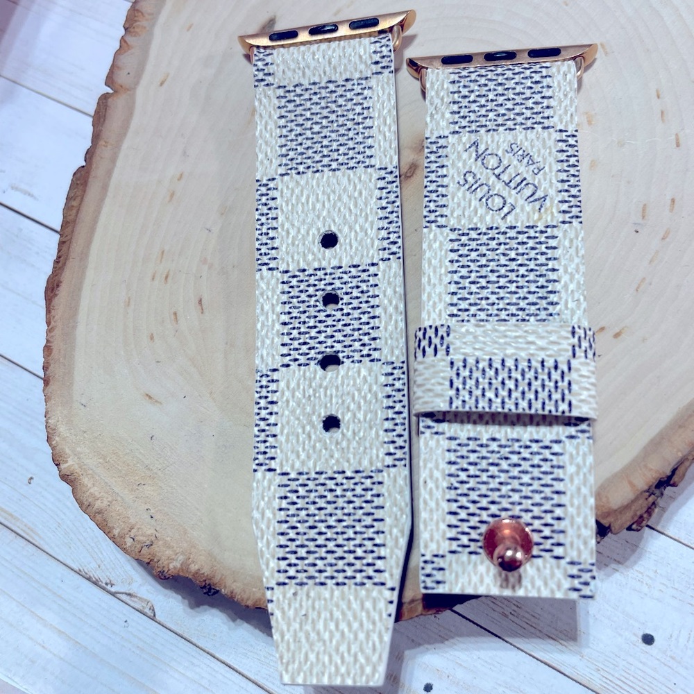 Louis Vuitton handmade Apple Watch band 38mm-40mm